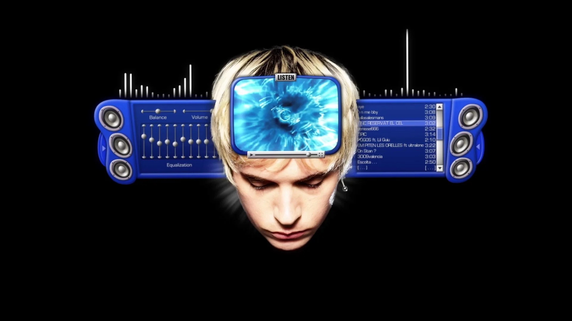 LISTEN – visualizers — Song visualizers + Lyric videos