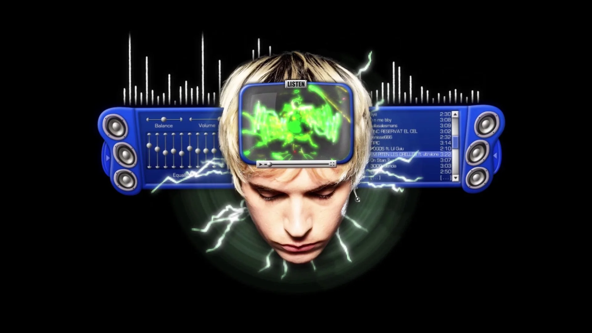 LISTEN – visualizers — Song visualizers + Lyric videos